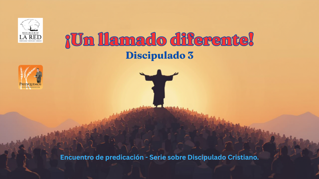 Discipulado
Discipulado cristiano
Mateo 4
Seguir a Jesús
Llamado de Jesús
arrepentimiento y conversión
Un llamado diferente