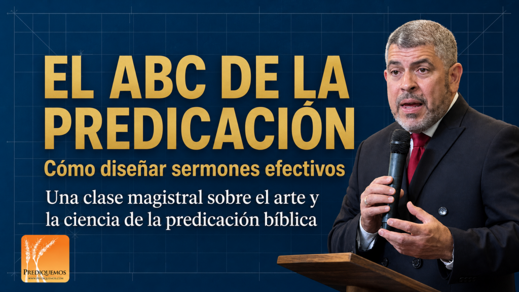 El ABC de la predicación
diseño sermonario
cómo diseñar sermones efectivos
Masterclass Homilética
Homilética
Predicación
Masterclass
Conferencia magistral