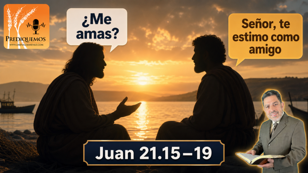 Juan 21.15-19
Pedro ¿me amas?
llamado al ministerio
una nueva oportunidad
Cristo me devolvió la vida
Deseas recuperar tu vida
vida nueva
nueva vida
