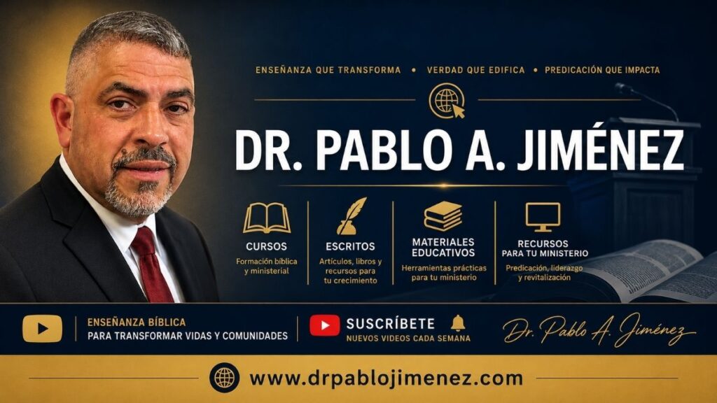 www.drpablojimenez.com
un mandamiento nuevo
Juan 13
Sermones para la Semana Santa
Sermones de Semana Santa
